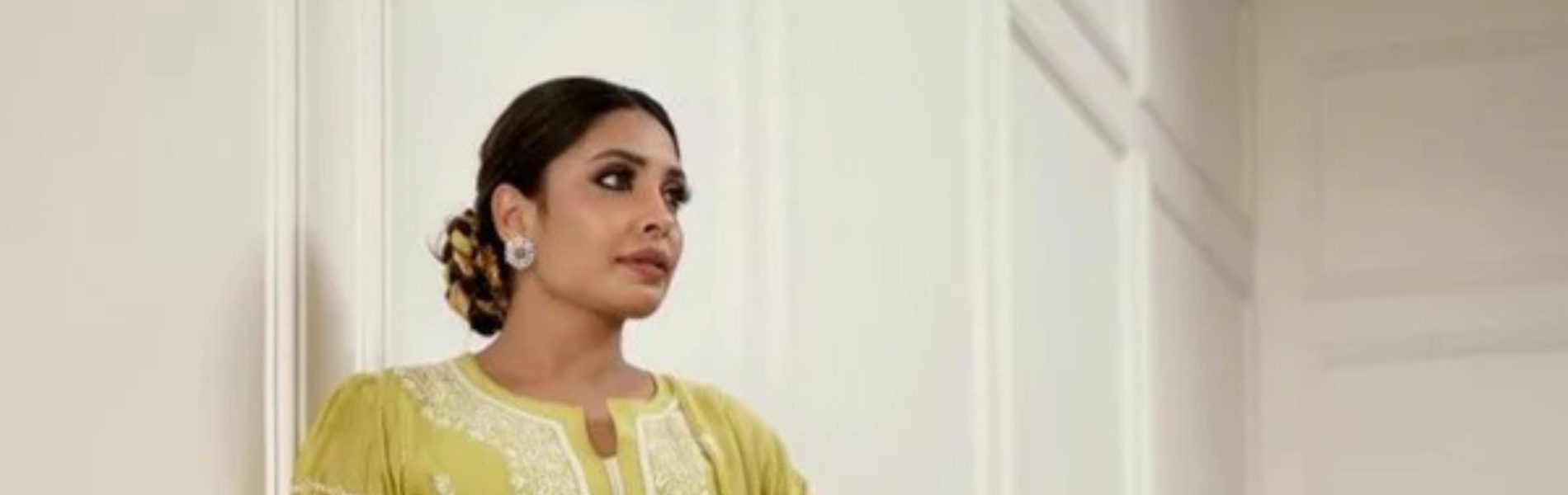 Whispered Elegance: Chikankari Chanderi Suits & EkTaar Chikankari by Dhaaga& Co.
