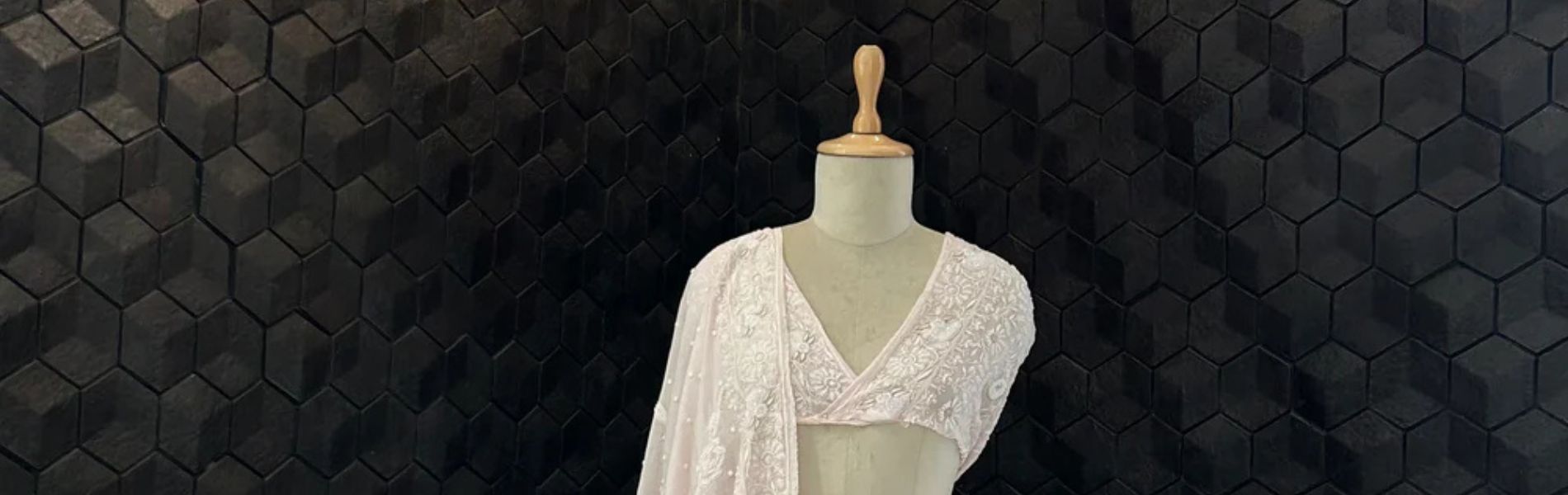 White Chikankari Lehenga – The Epitome of Elegance and Grace!