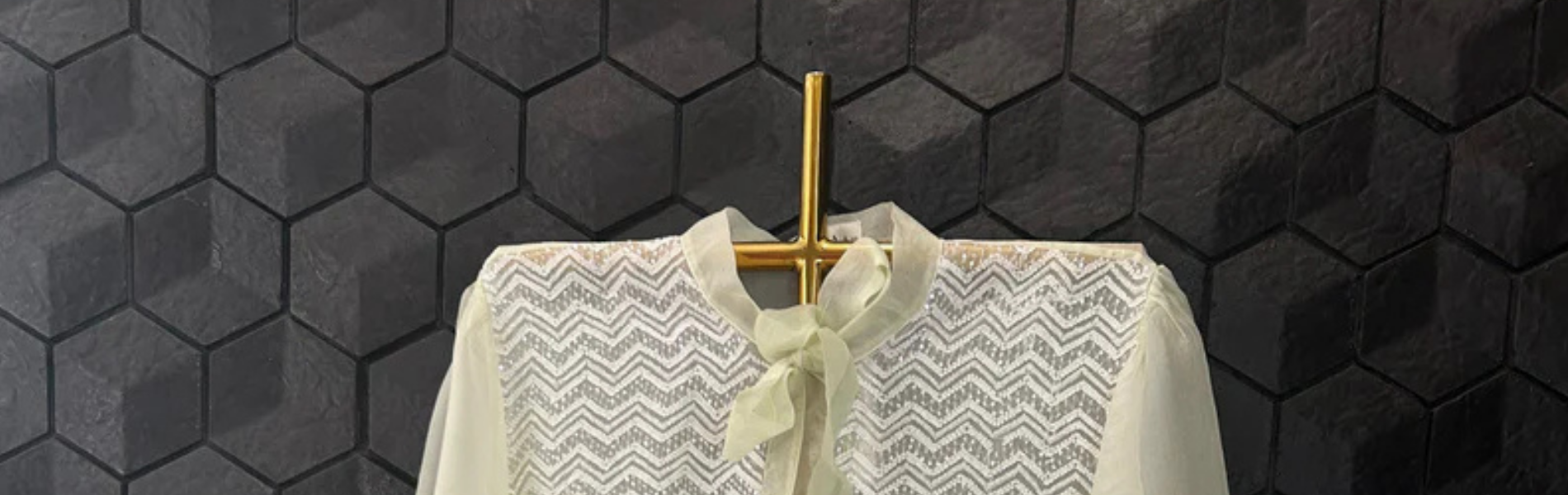 Chikankari Organza Shirt: Elegant Chikankari Shirts from Lucknow by Dhaaga