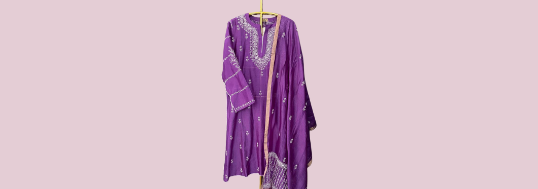 Chikankari suits in Lucknow