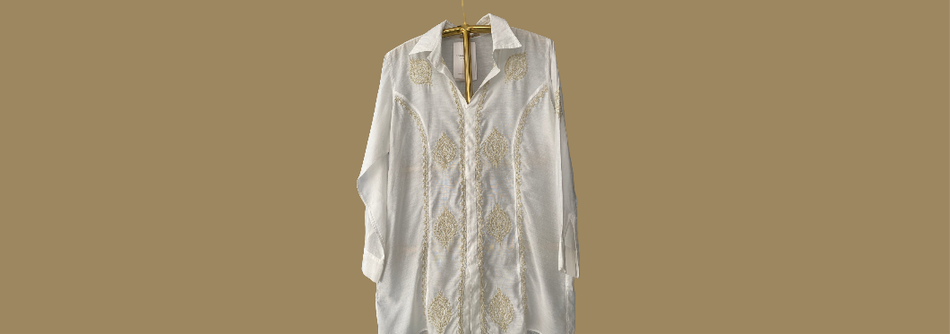 ek taar chikankari