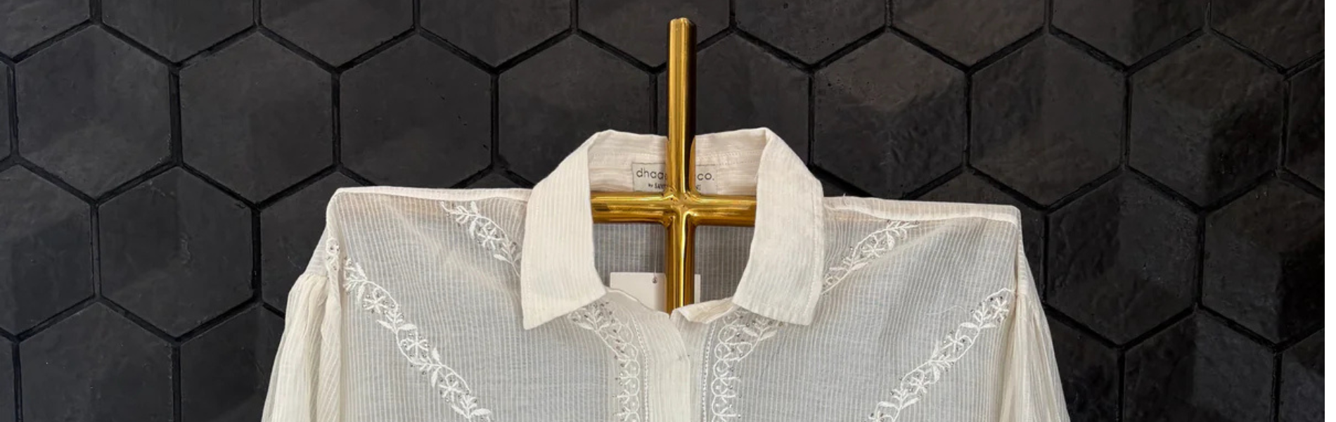 Timeless Elegance Woven in Threads: Explore Chikankari Shirts at Dhaaga & Co