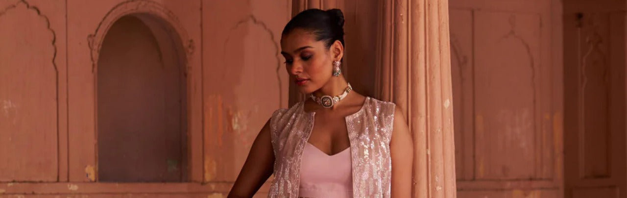 Shimmer & Stitch: Dhaaga & Co.'s Tissue Chikankari Magic