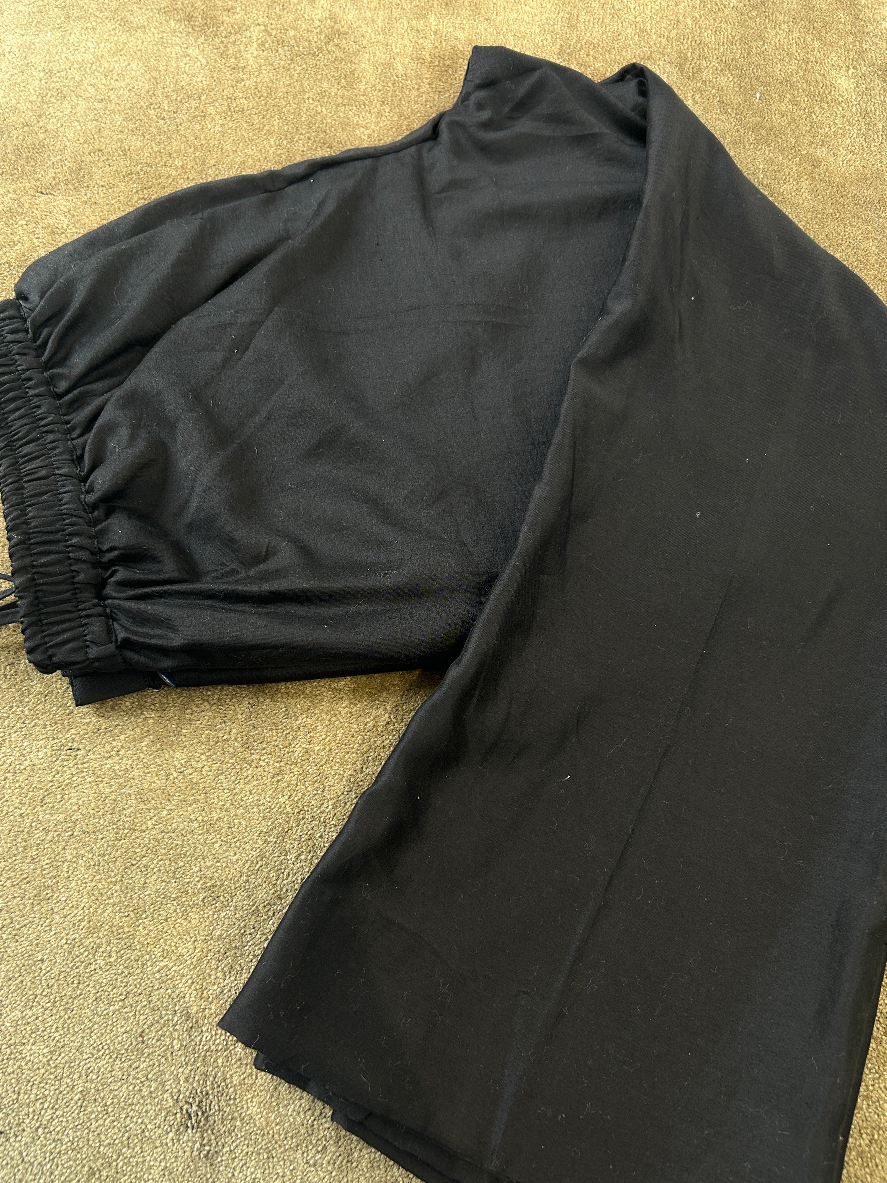 Black Chanderi Chikankari Co-ord sets