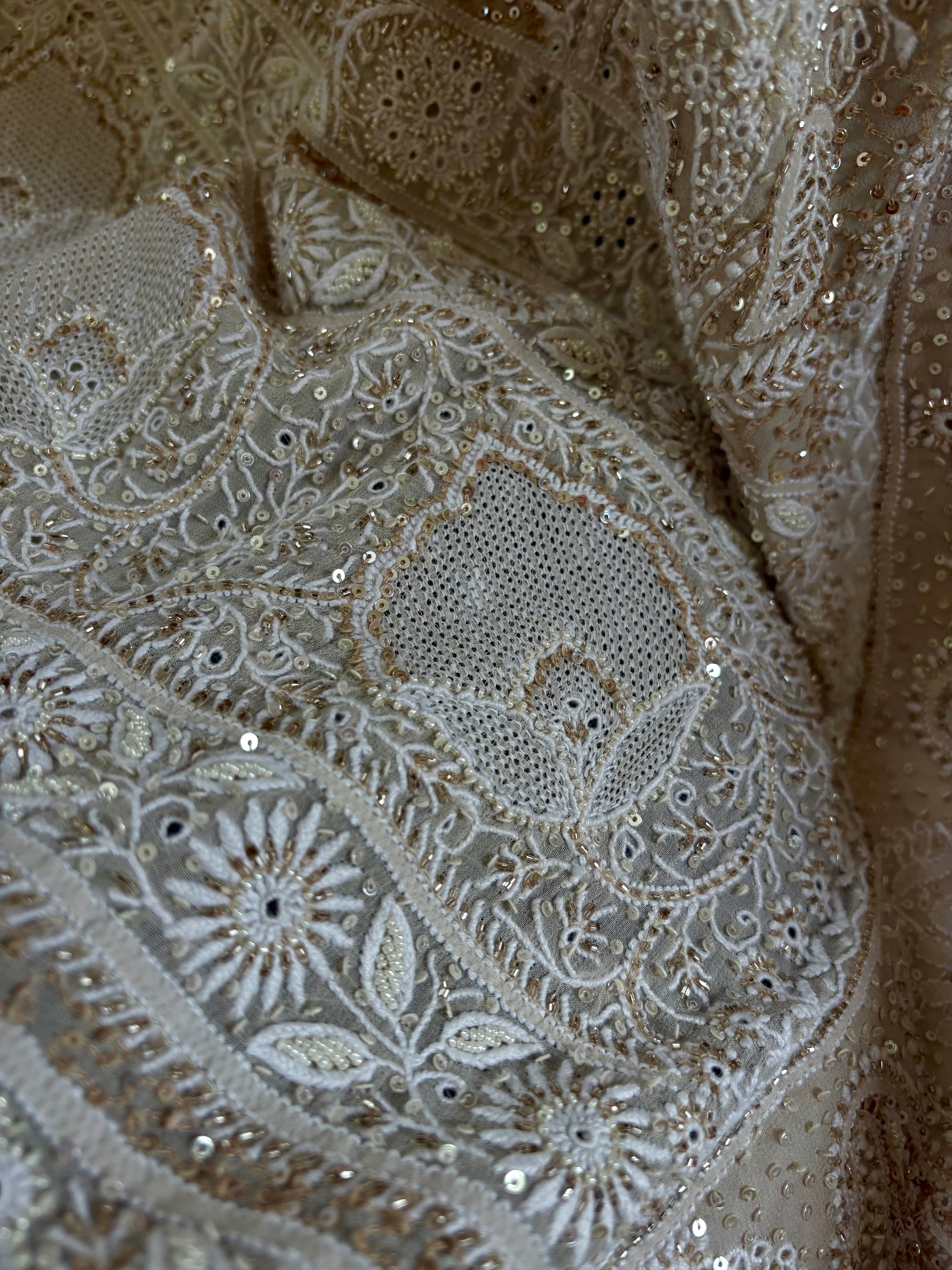 Premium Chikankari Saree