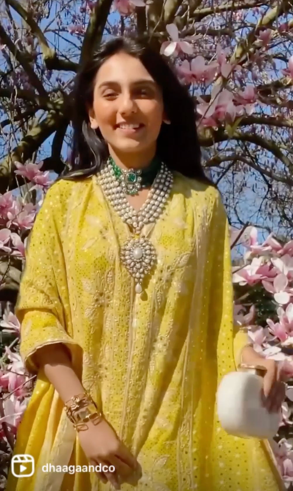 Masoom Minawala in yellow chikanakari and mukaish lehenga set