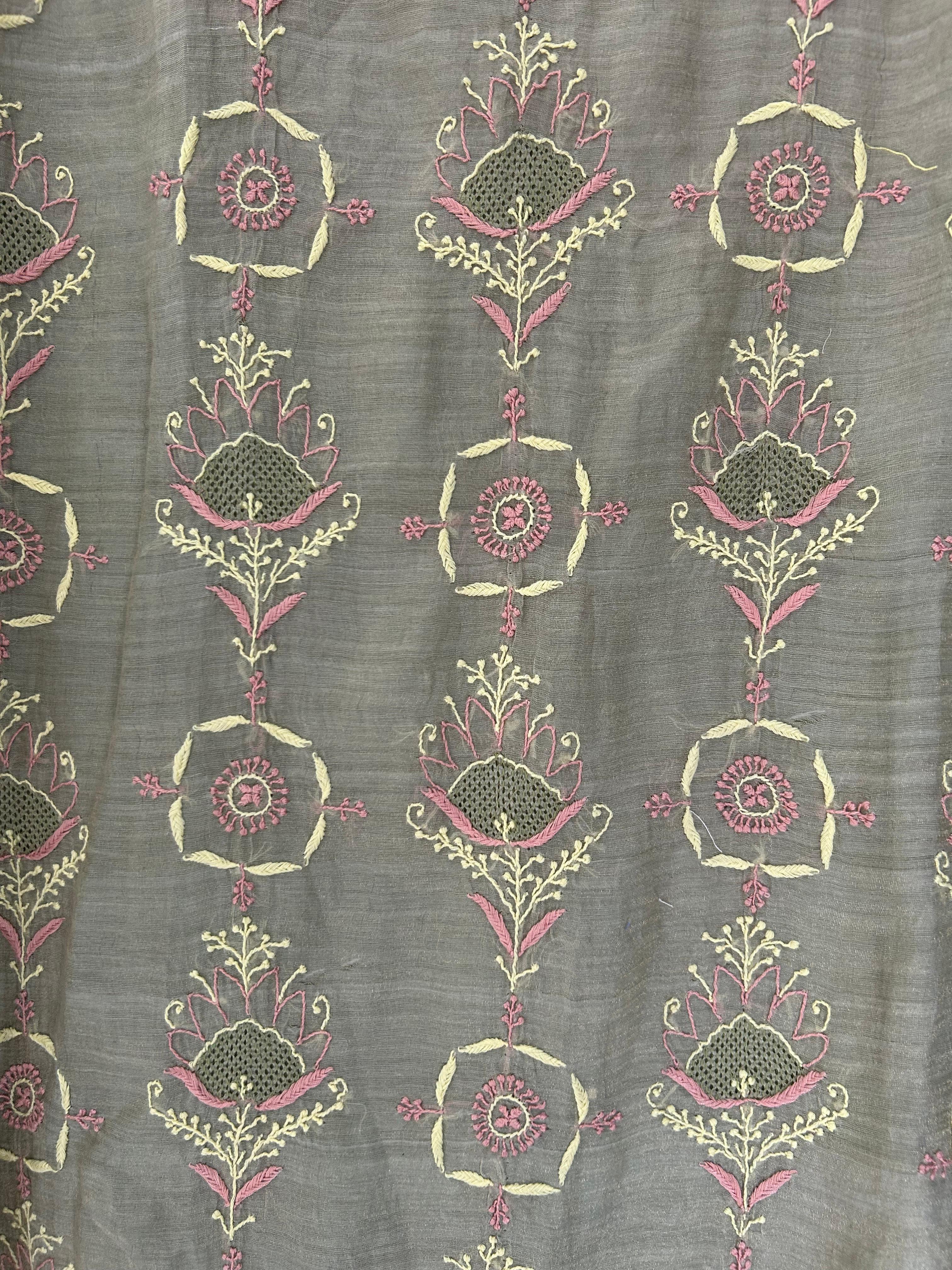 Green Golden tissue Chikankari Kurta Set