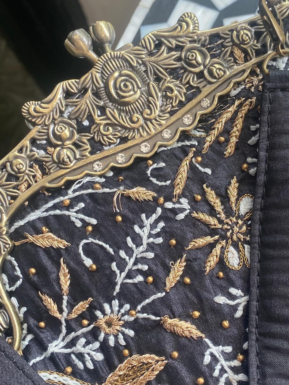 Black Silk Potli