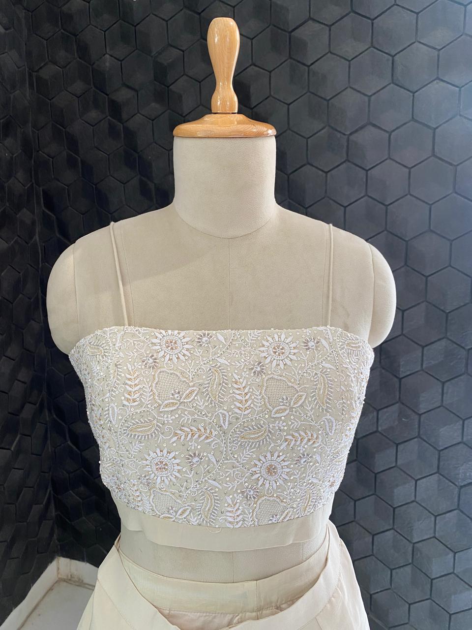 Champagne Bloom Blazer Set