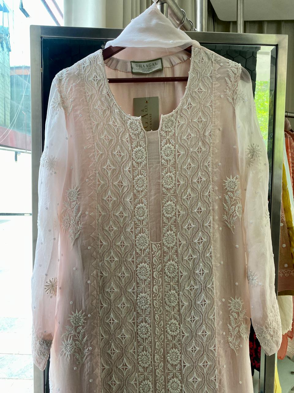 Blush Pink Pearls & Cutdana