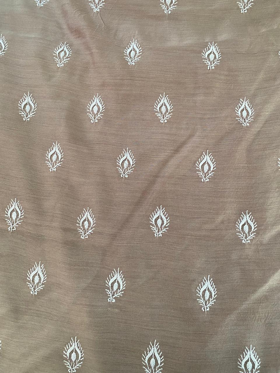 Brown Moonga Silk Men's Kurta