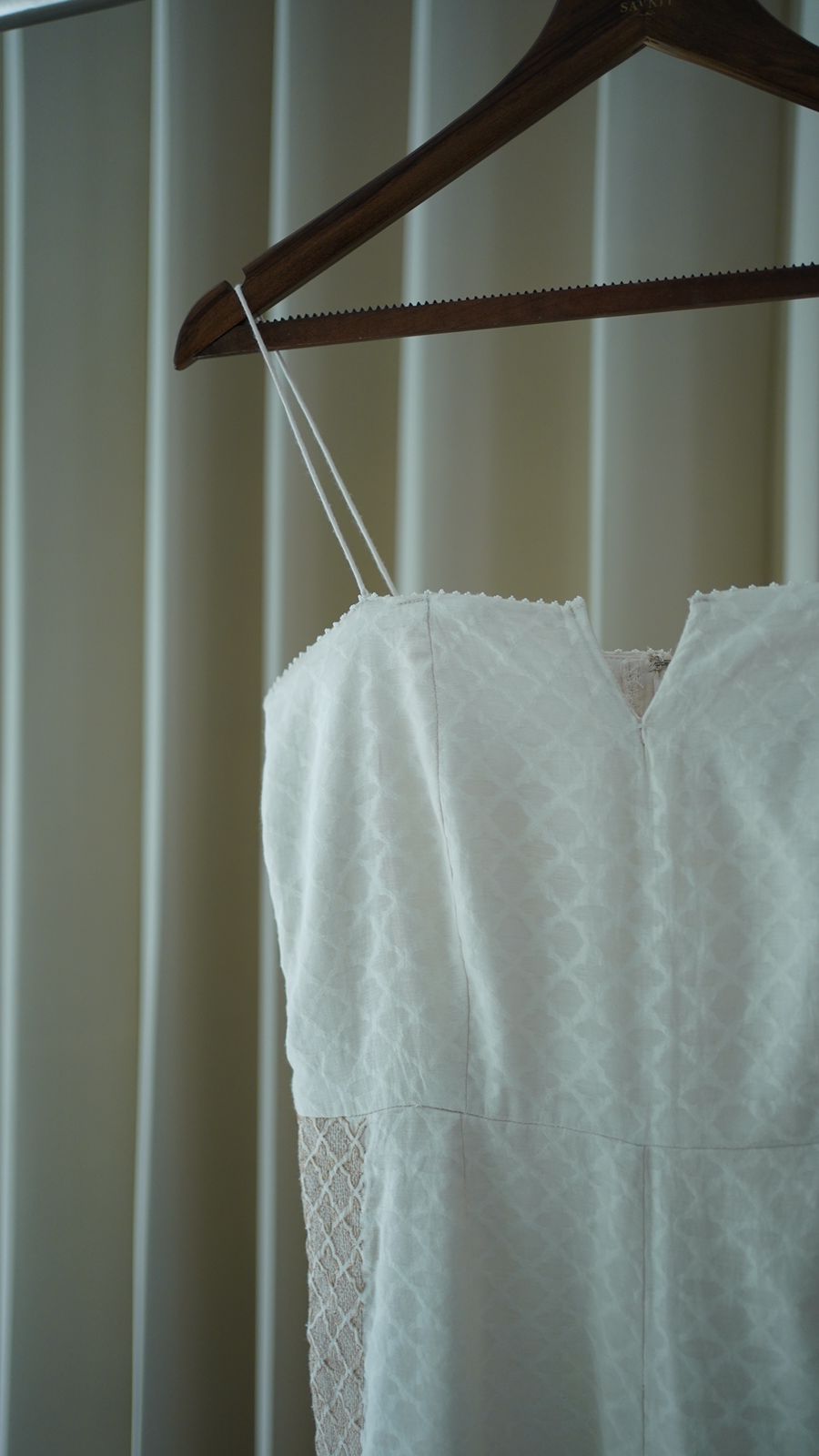 Premium ivory chikankari jumpsuit