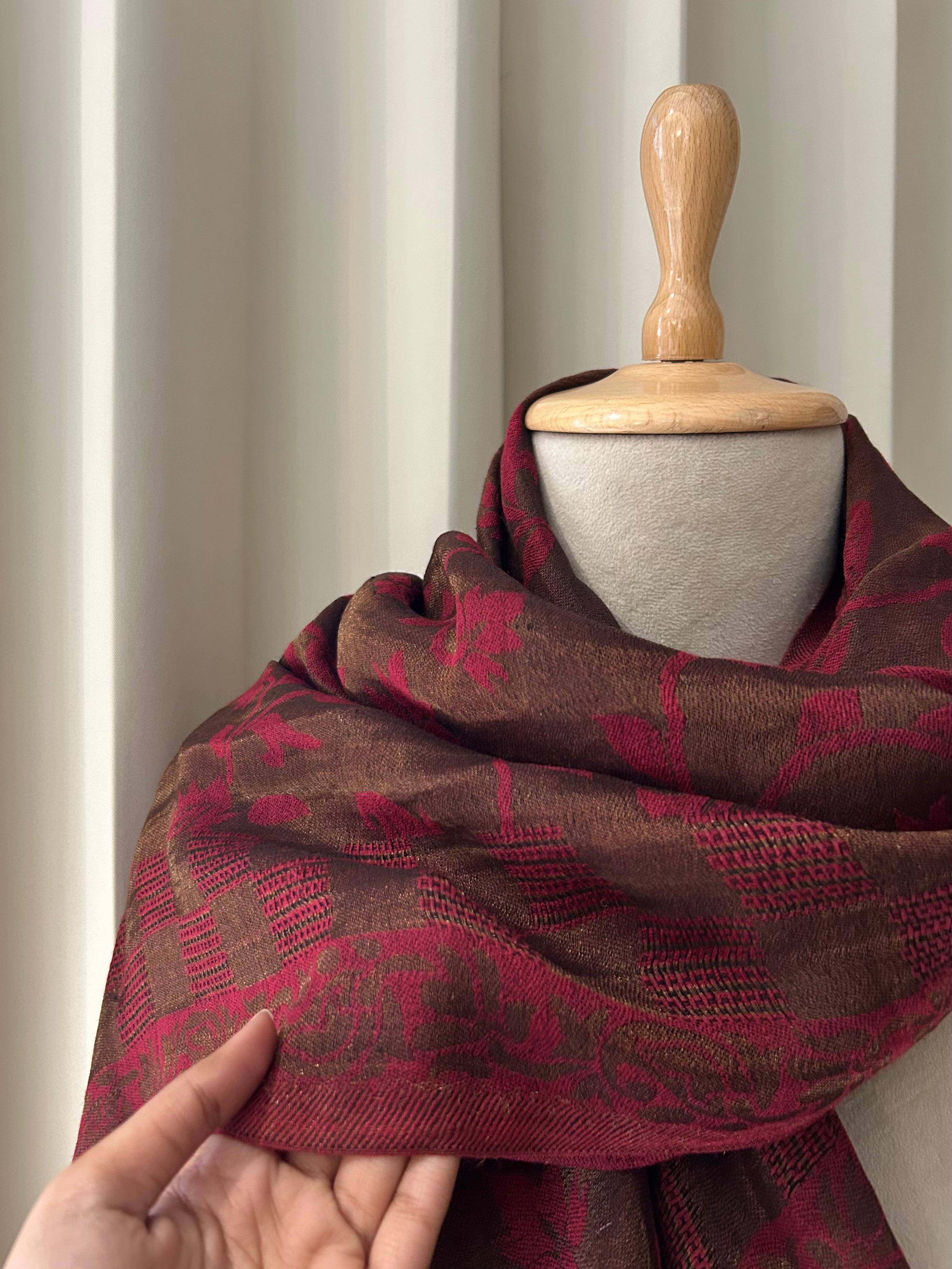 Red Woolen Shawl