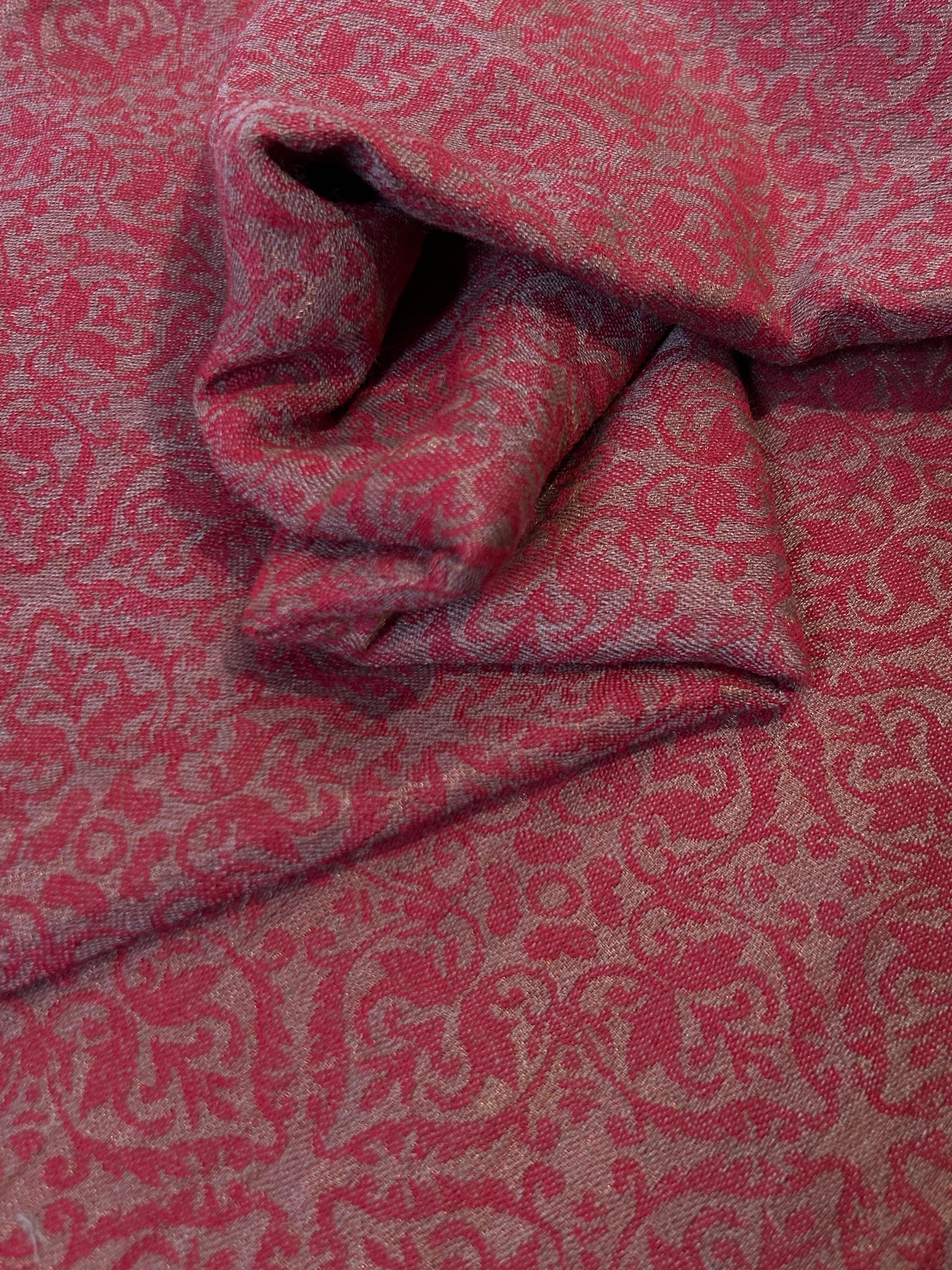 Maroon Woolen Shawl