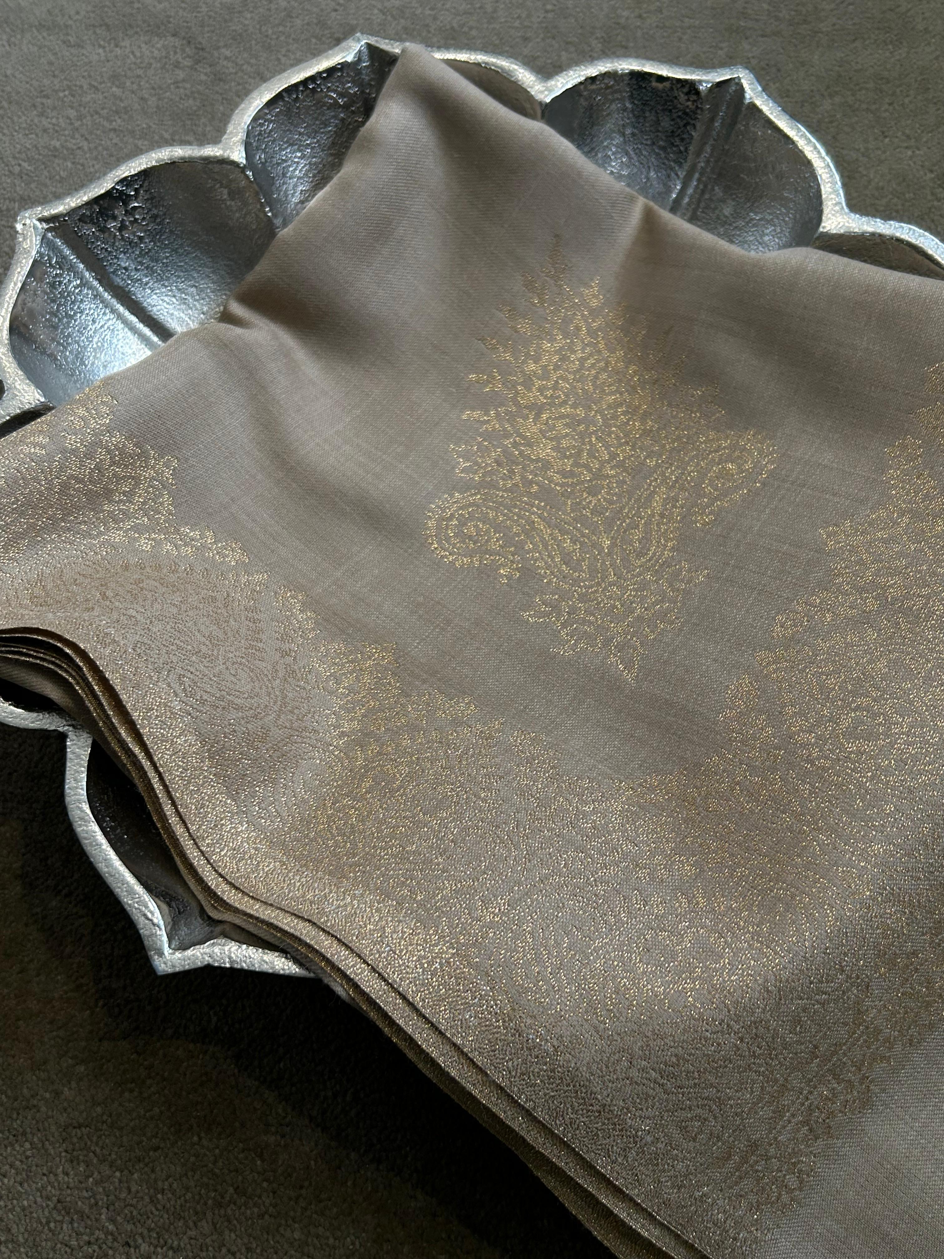 Beige Woolen Shawl