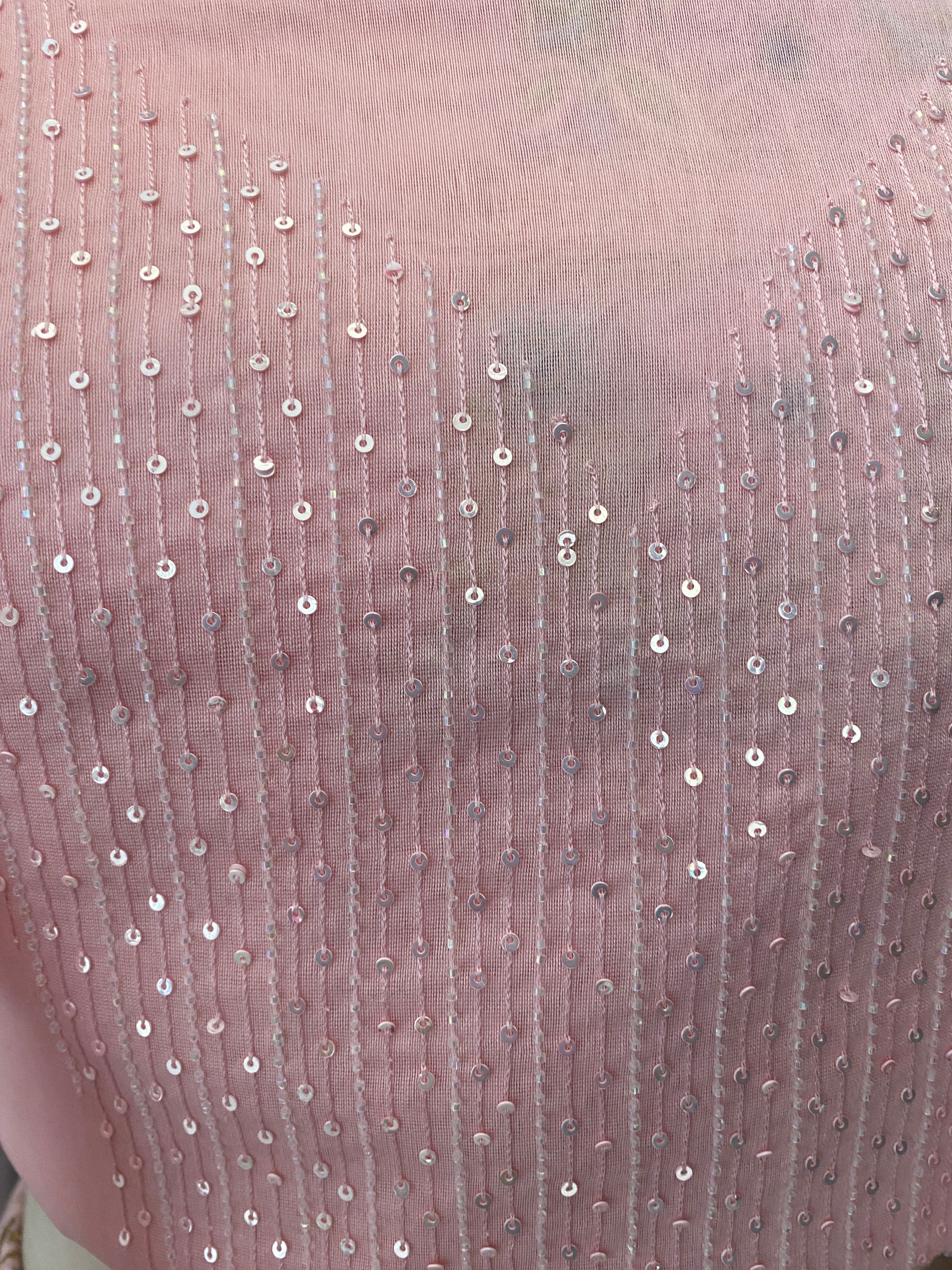 Baby Pink Chikankari lehenga with Pitta embroidery