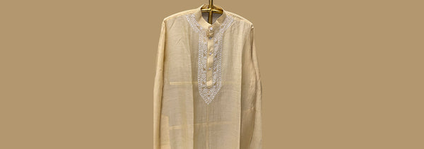 Embrace Style and Tradition with Chikankari Mens Kurta Set: A Perfect Ensemble for Every Occasion