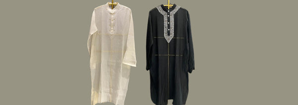 Unveiling the Timeless Charm of Handcrafted Chikankari Kurta For Men - Dhaaga & Co.