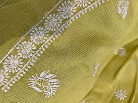 The Timeless Grace of Tissue Chikankari: A Dhaaga Masterpiece