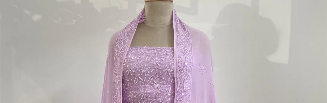 The Grace of Tradition: Chikankari Lehengas by Dhaaga & Co