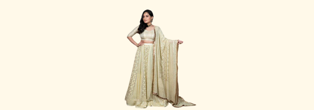 Chikankari Lehenga: Where Allure meets Grace - Dhaaga & Co.