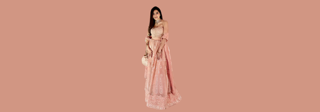 Chikankari Lehengas: Easy Shopping at Dhaaga