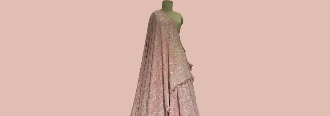 Chikankari lehenga