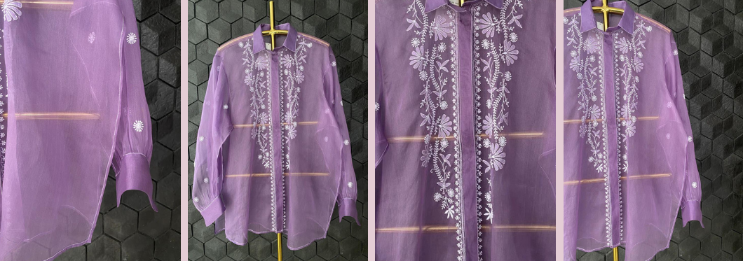 Chikankari shirts for women   