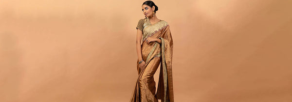 Pretty Chikankari Sarees by Dhaaga: Elegant and Fancy