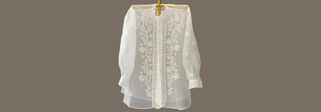 chikankari shirt for women 