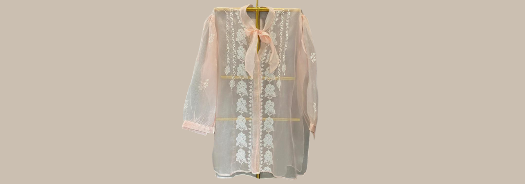 Chikankari shirt for women  