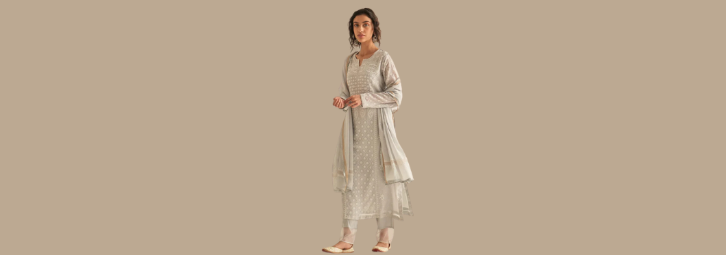 Explore Chikankari Kurta Sets by Dhaaga: Perfect Attire