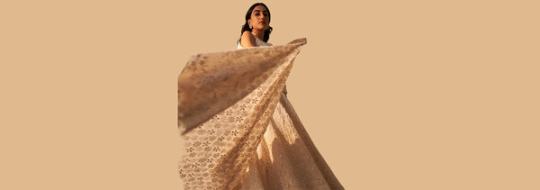 Elegance Redefined: Embrace the Timeless Allure of White Chikankari Lehengas with Dhaaga