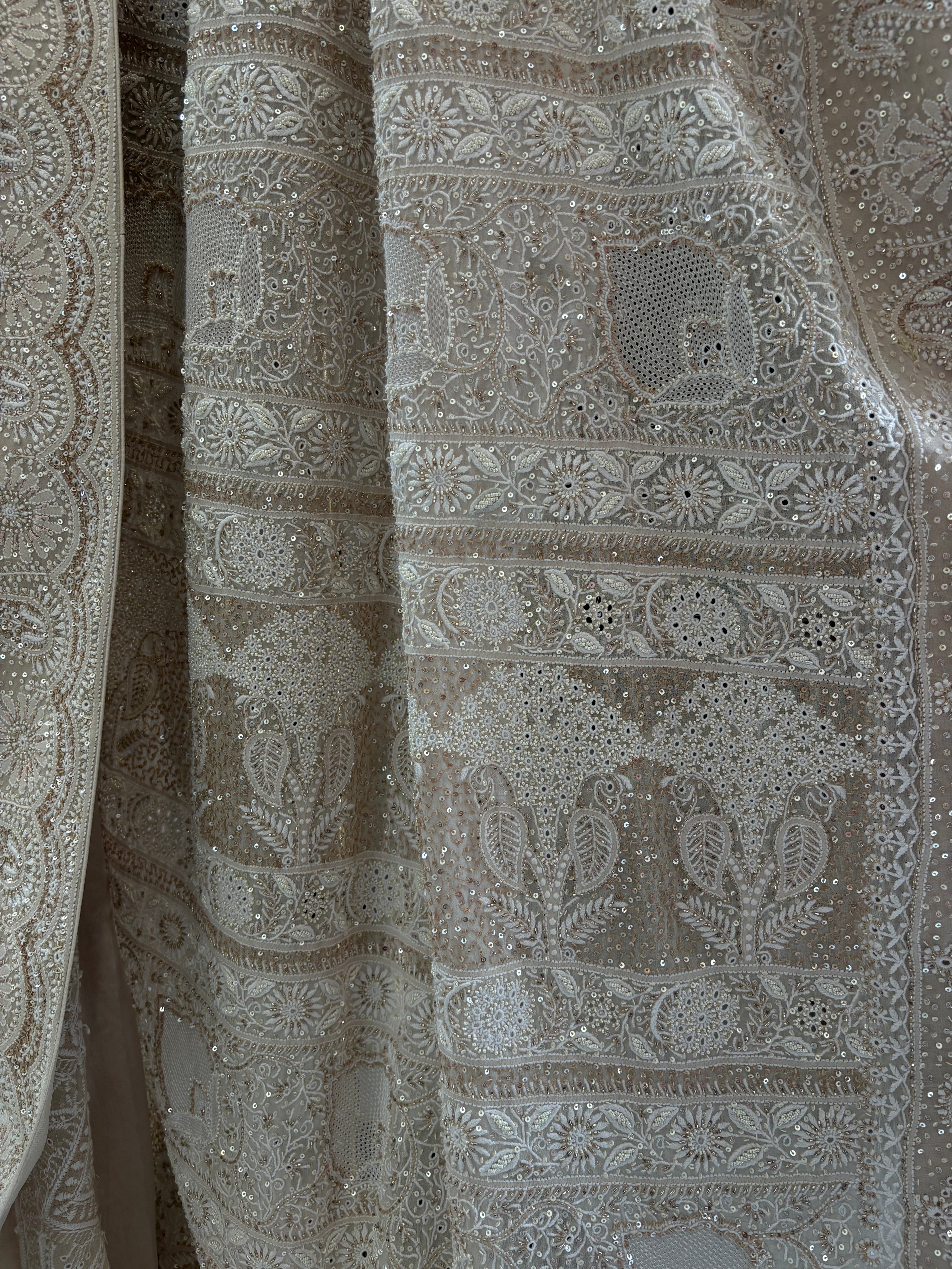 Premium Chikankari Saree