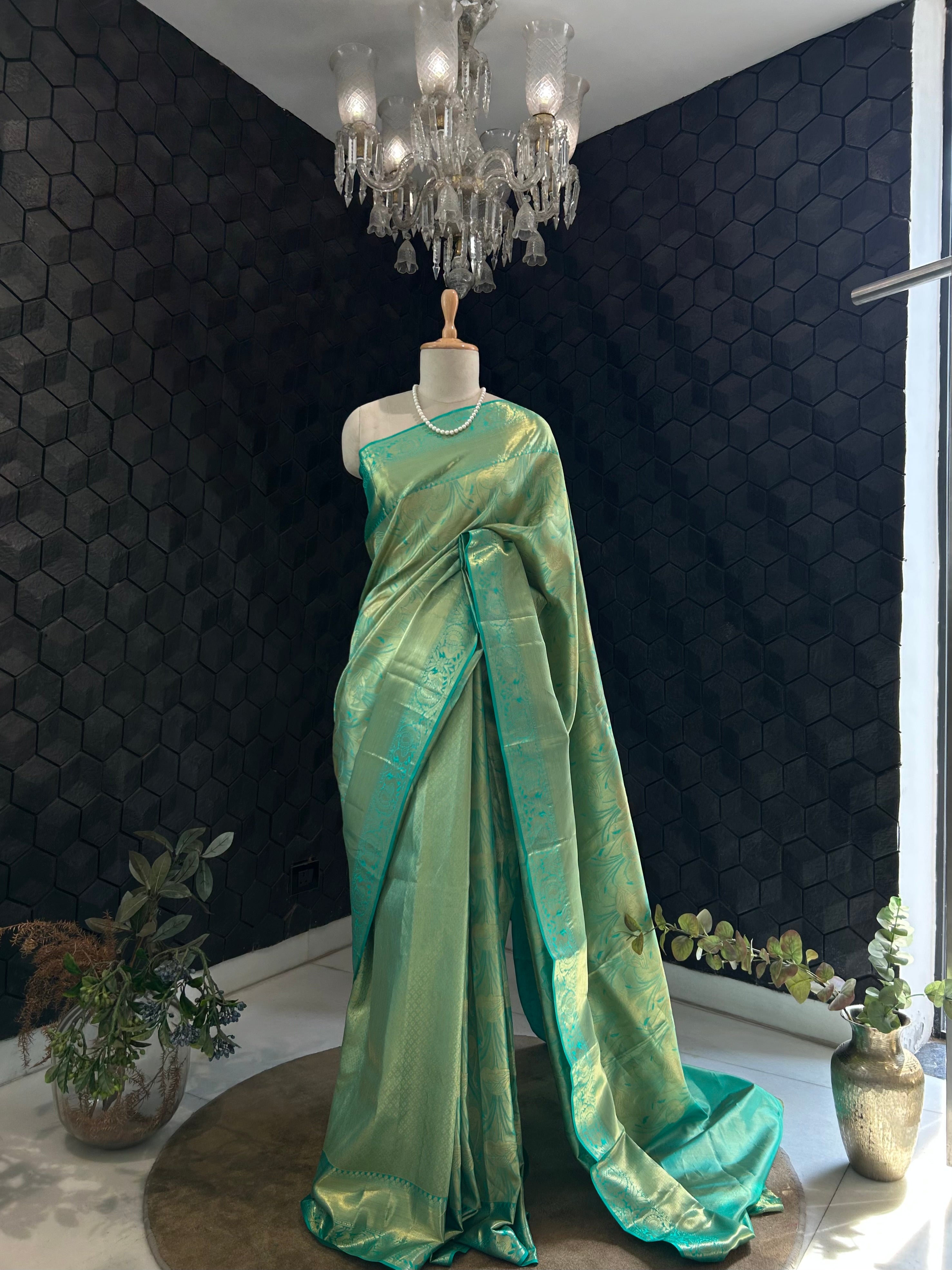 Green Silk Saree