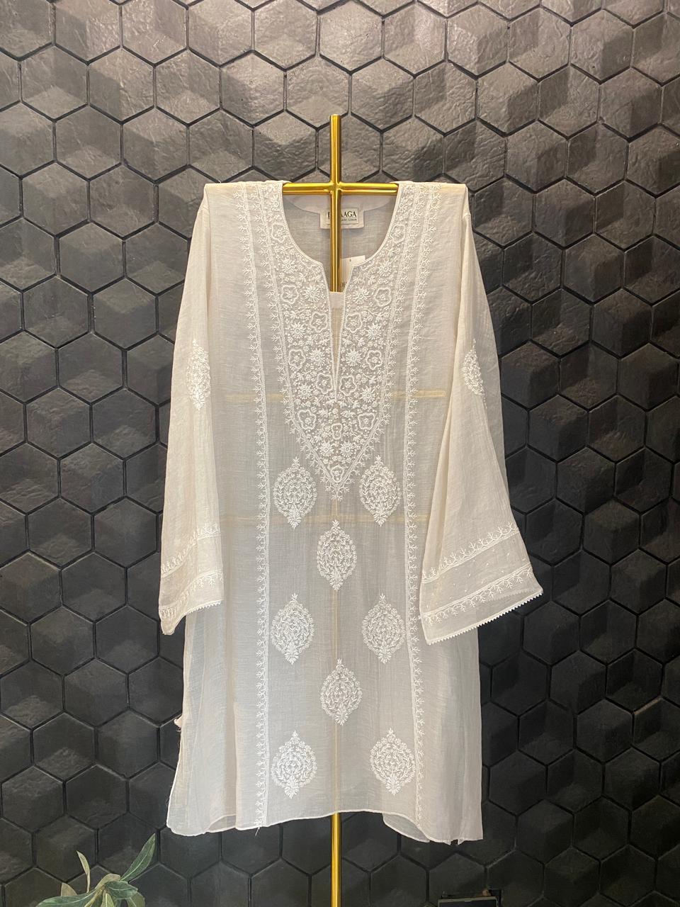 Silver Tissue Co-ord Set