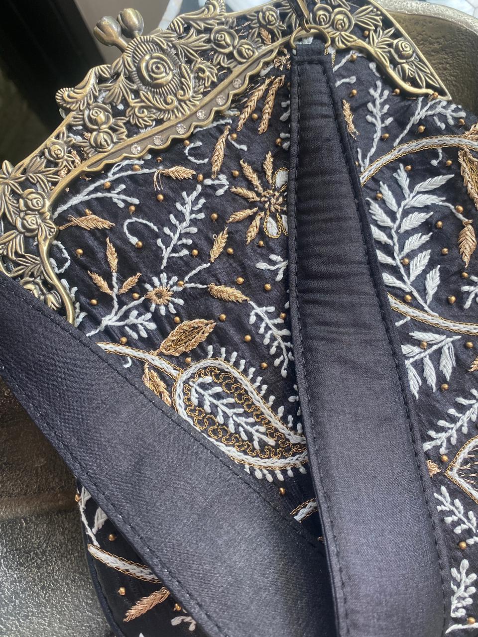 Black Silk Potli