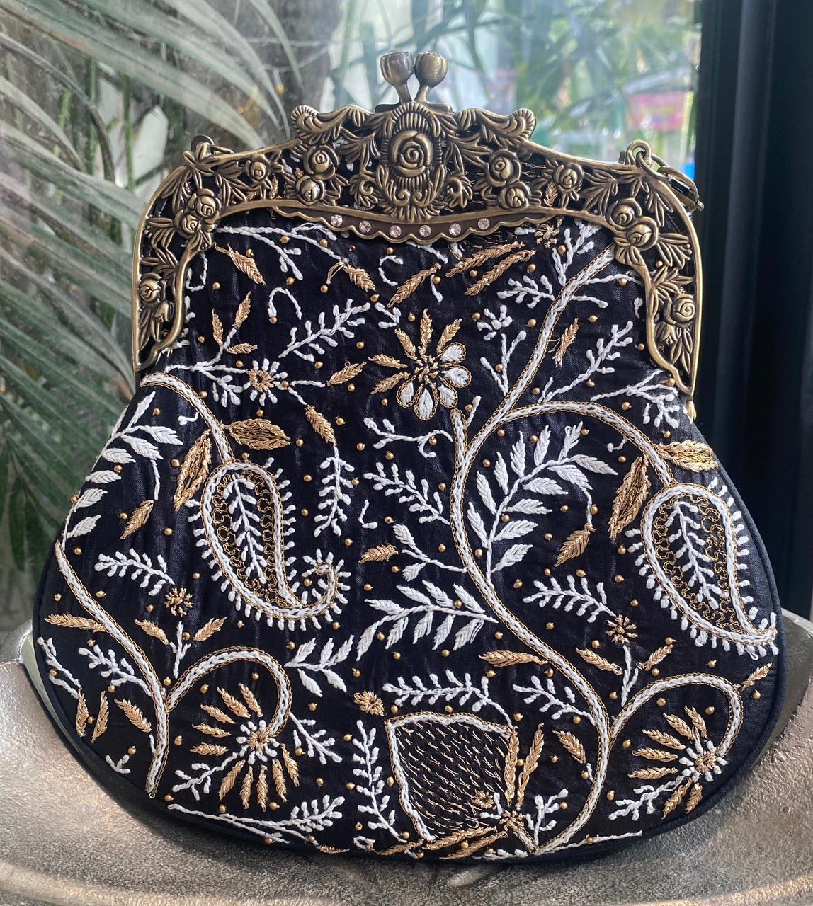 Black Silk Potli