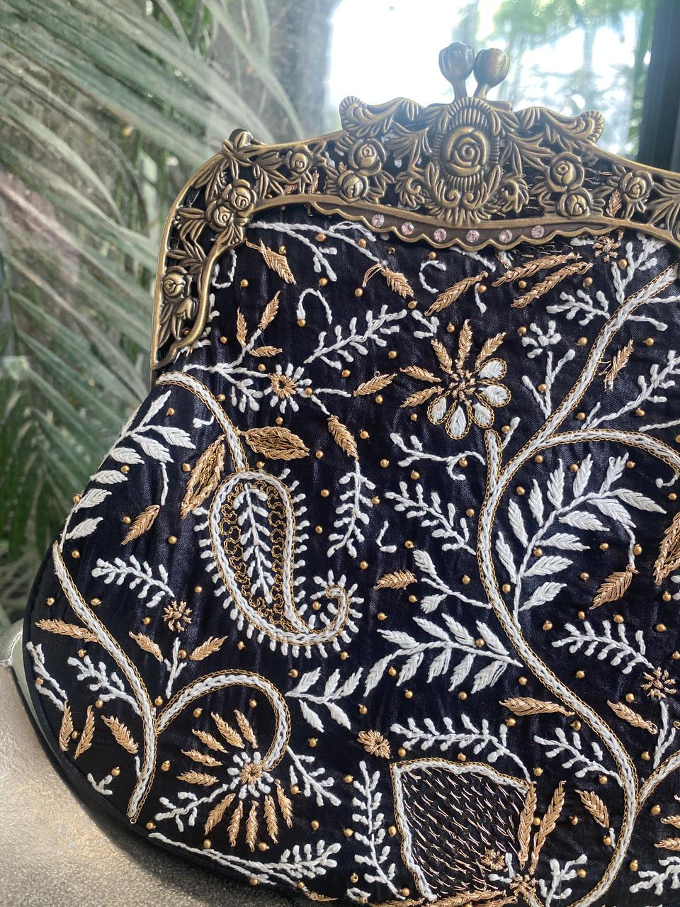 Black Silk Potli