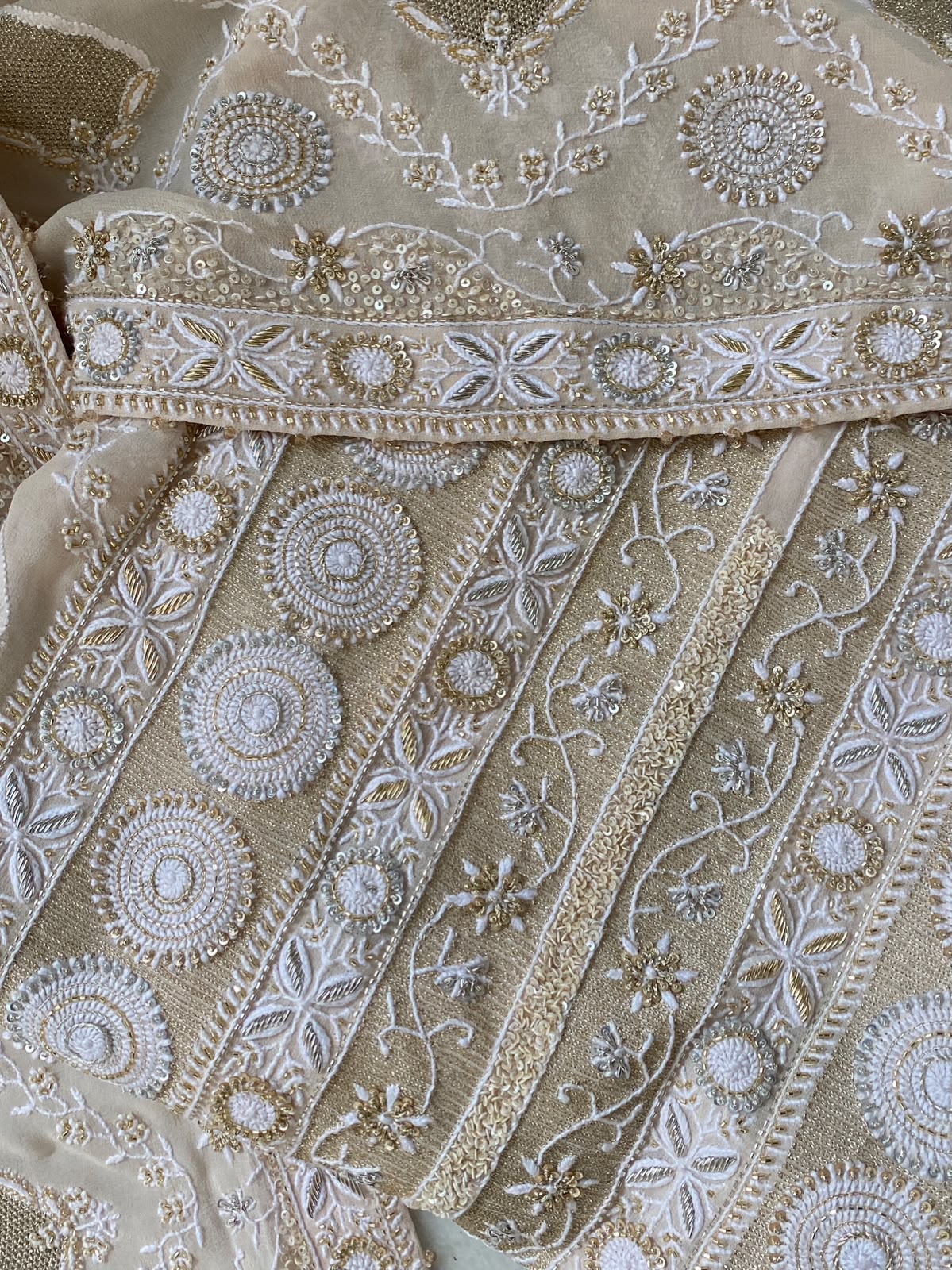 Premium Semi-Stitched Georgette Suit Set
