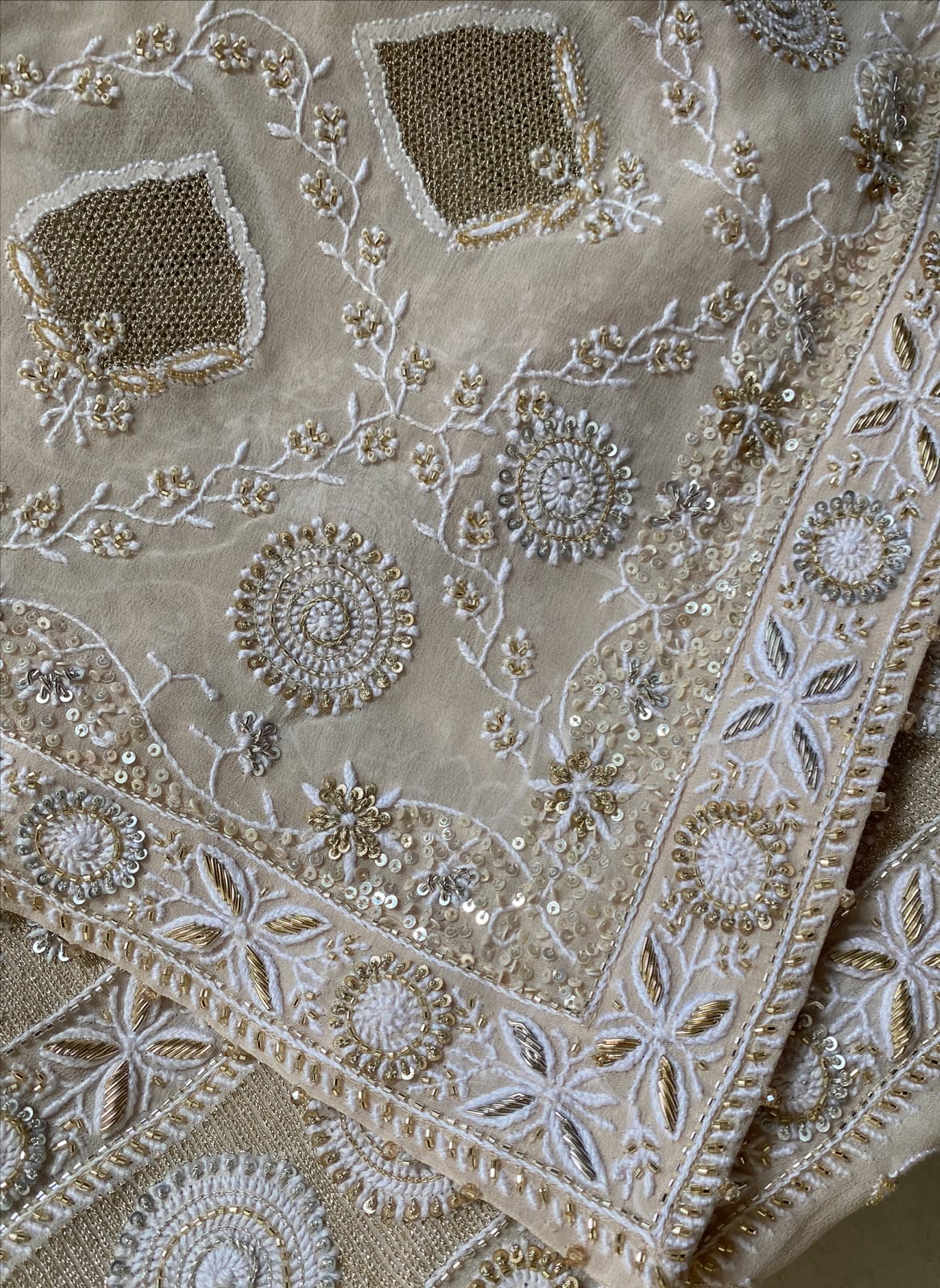 Premium Semi-Stitched Georgette Suit Set