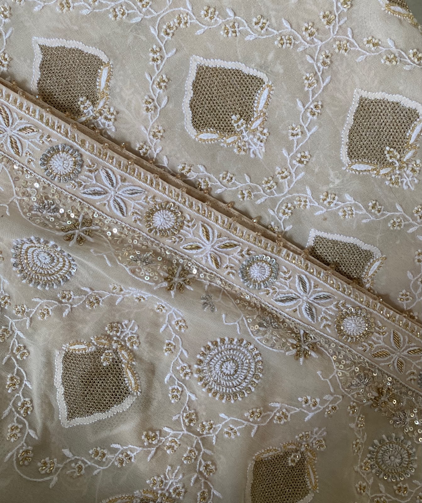 Premium Semi-Stitched Georgette Suit Set