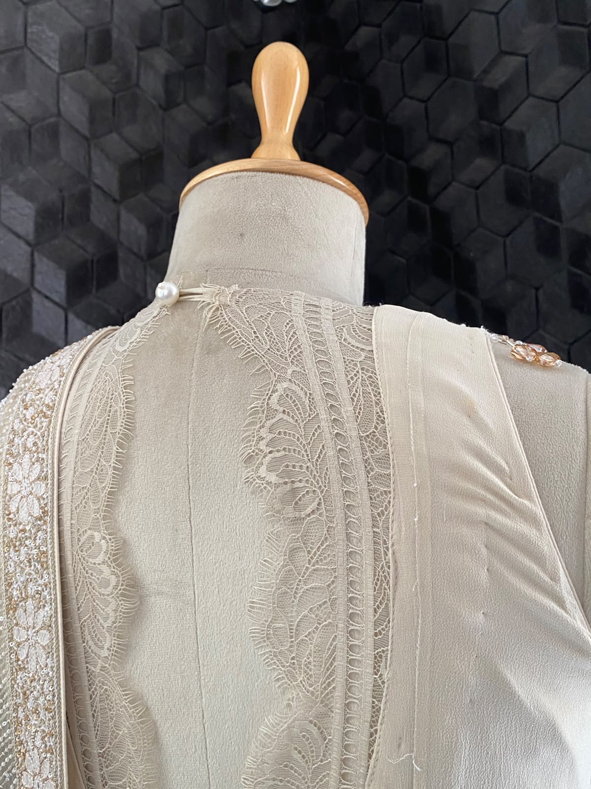 Ivory Intricate Chikankari Sharara Set