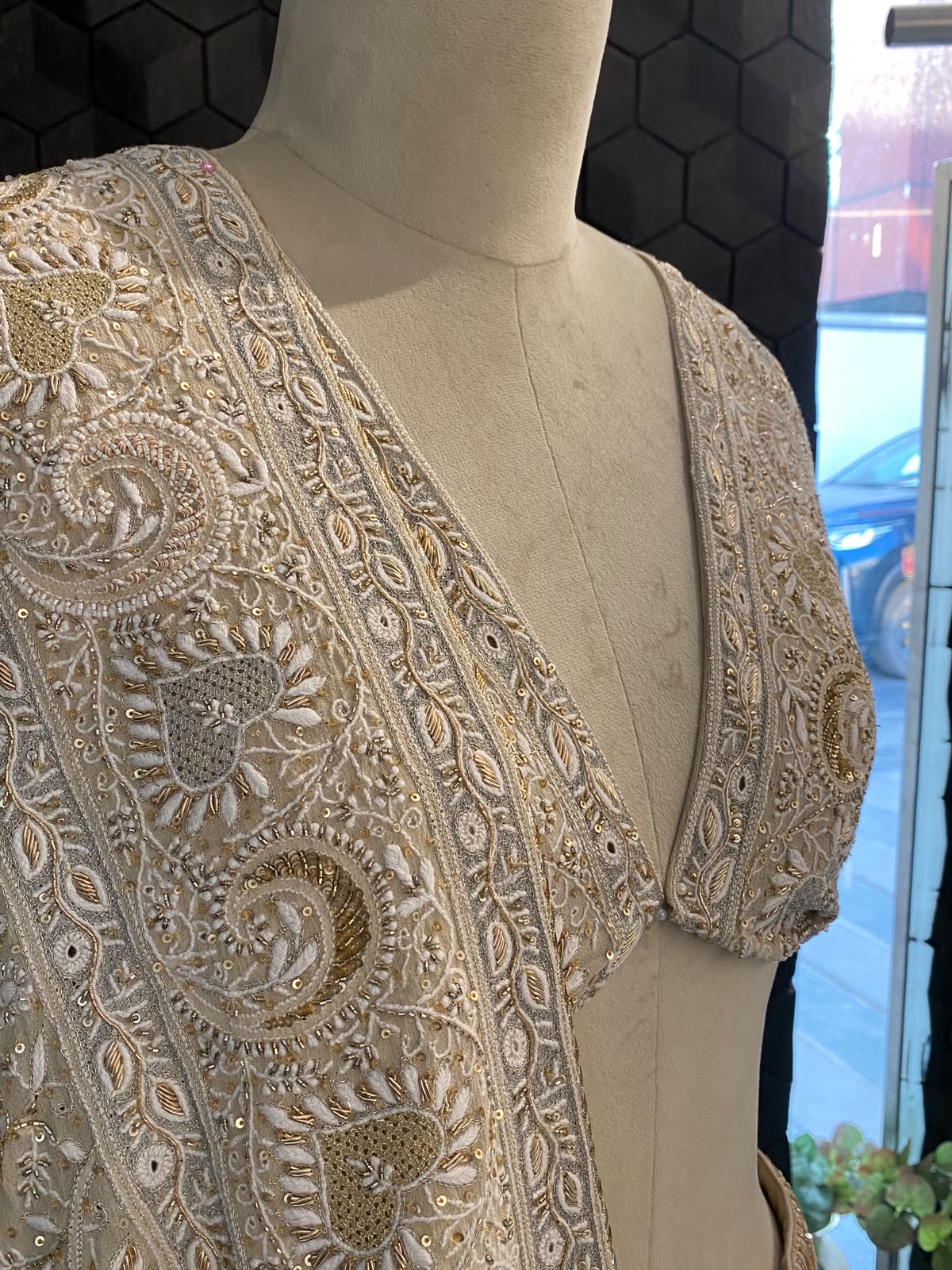 Ivory Heritage Embroidered Lehenga Set