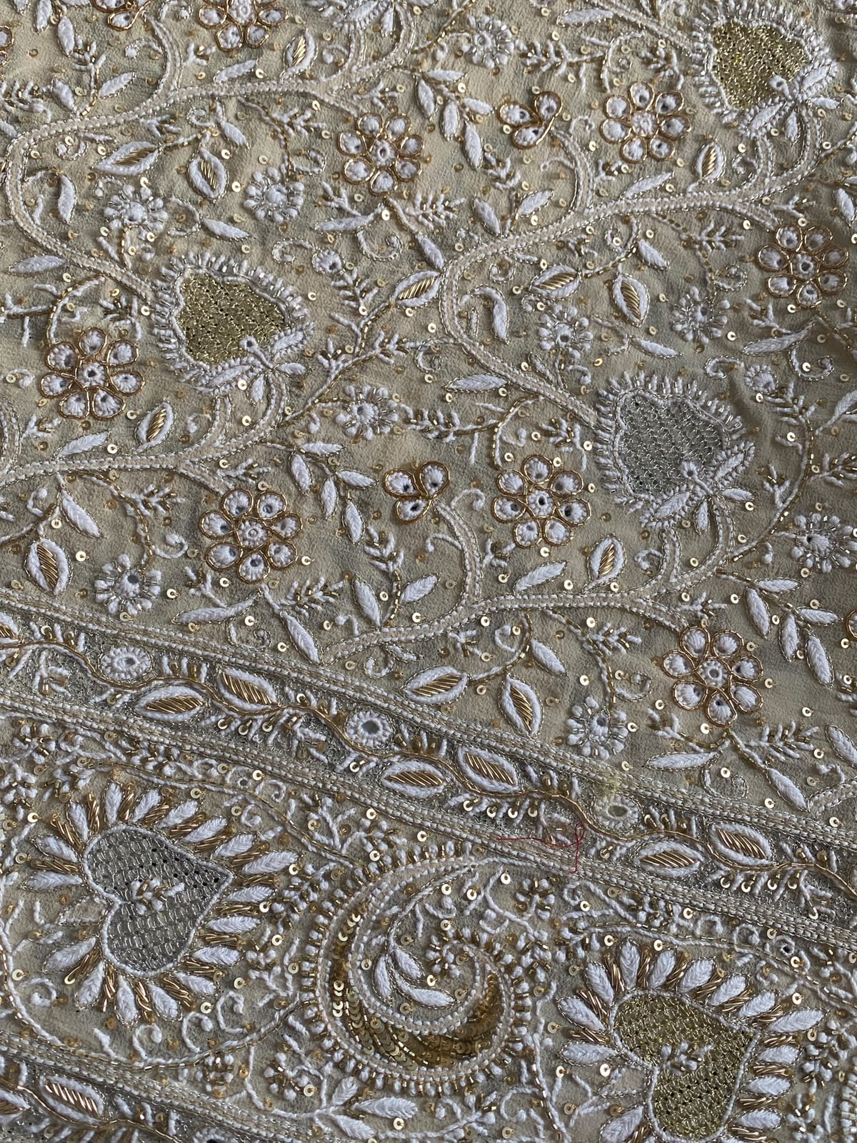 Ivory Heritage Embroidered Lehenga Set