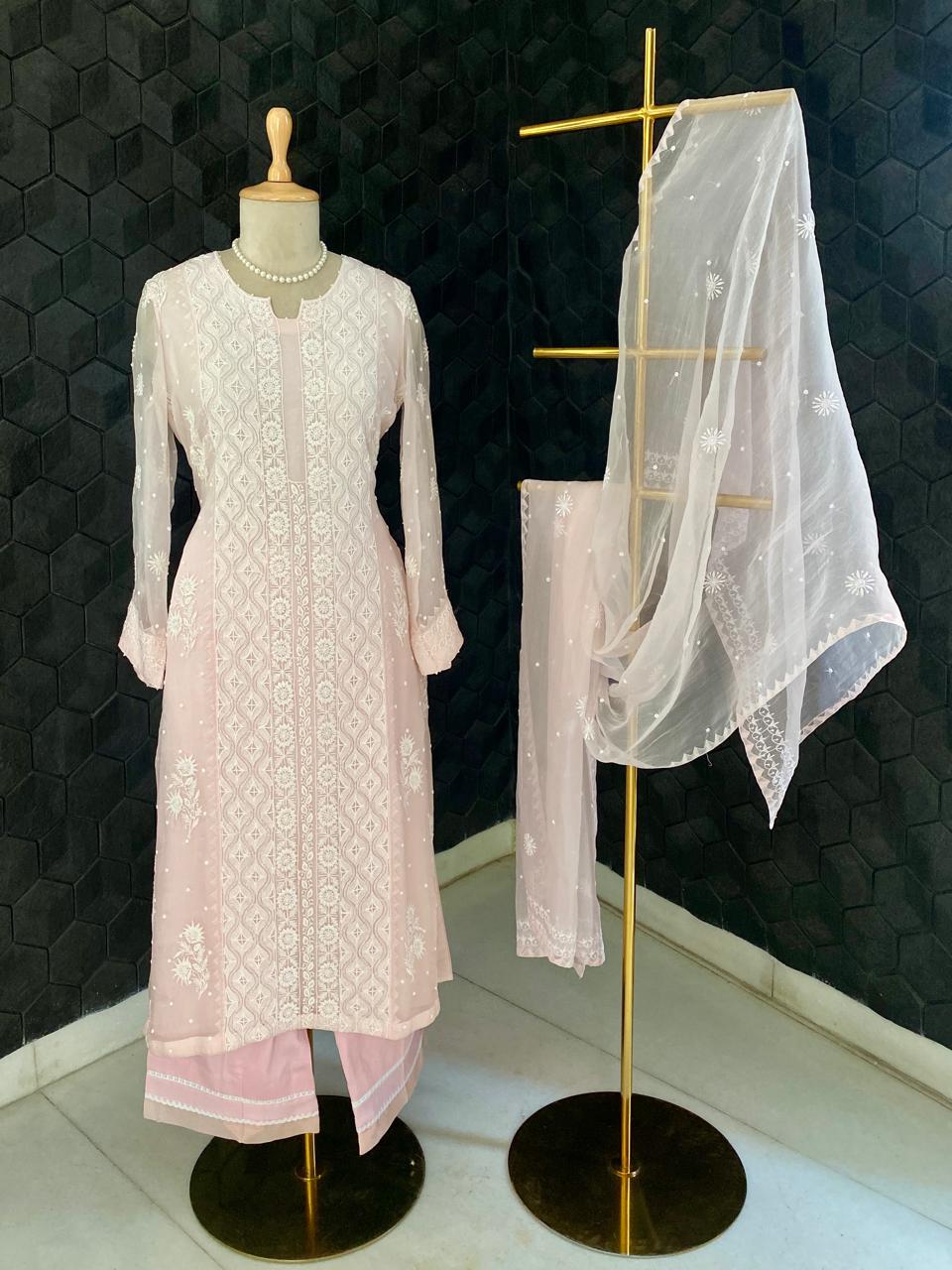 Blush Pink Pearls & Cutdana