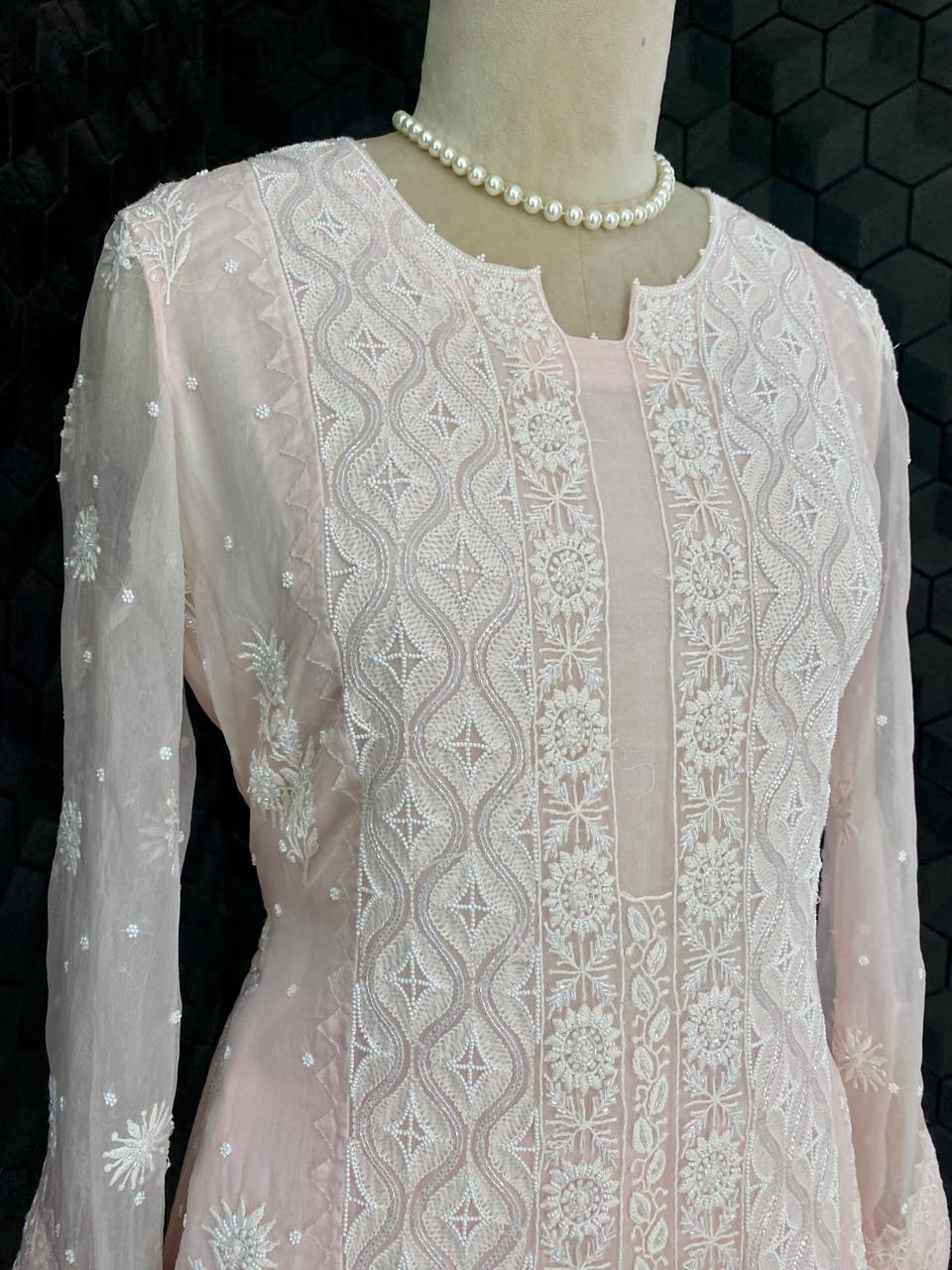Blush Pink Pearls & Cutdana