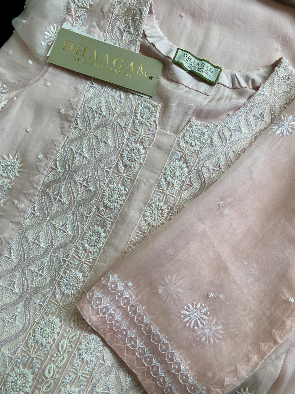 Blush Pink Pearls & Cutdana