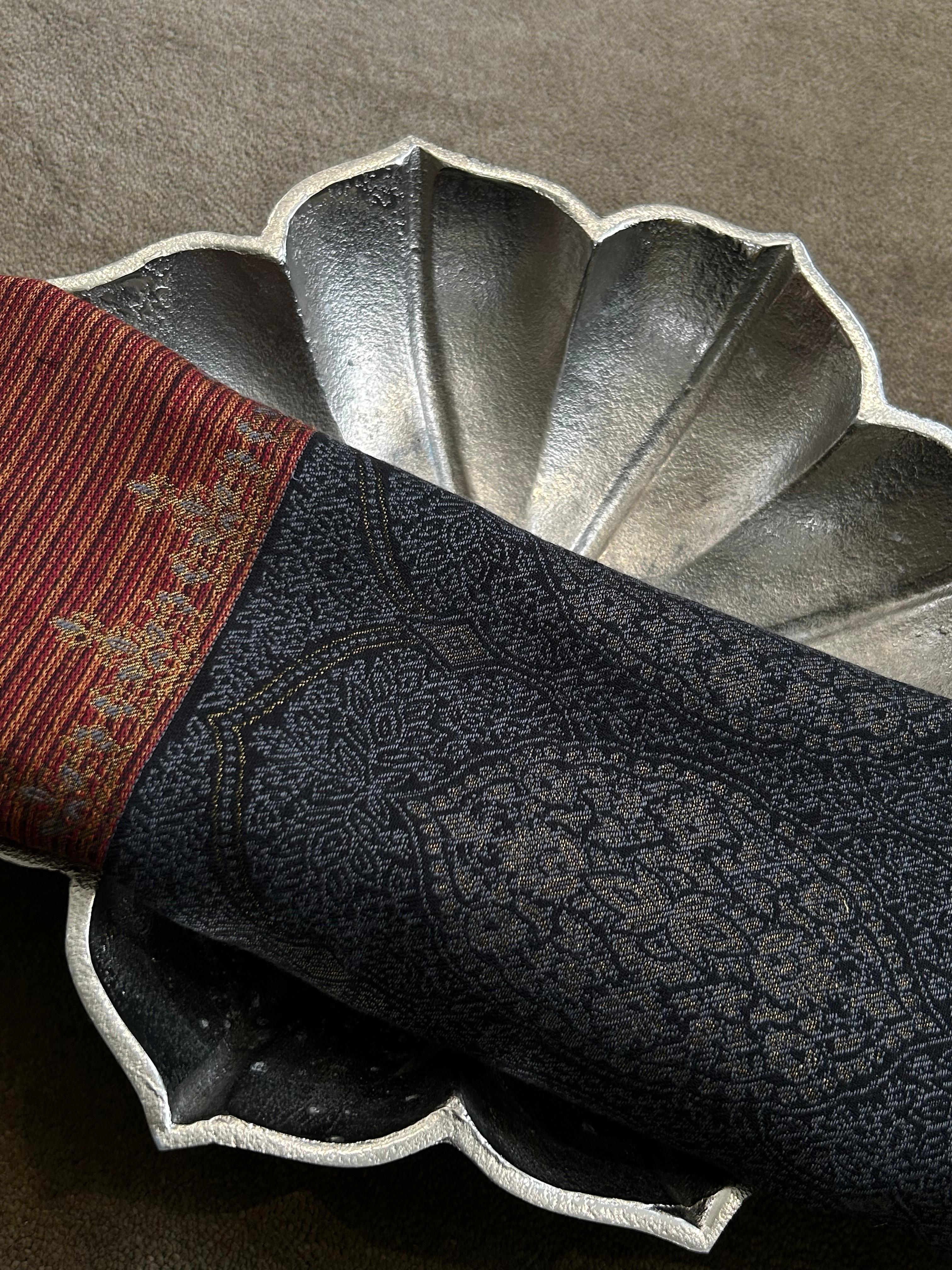 Black & Red  Woolen Shawl